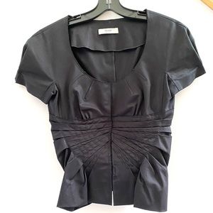 Prada blouse black size small